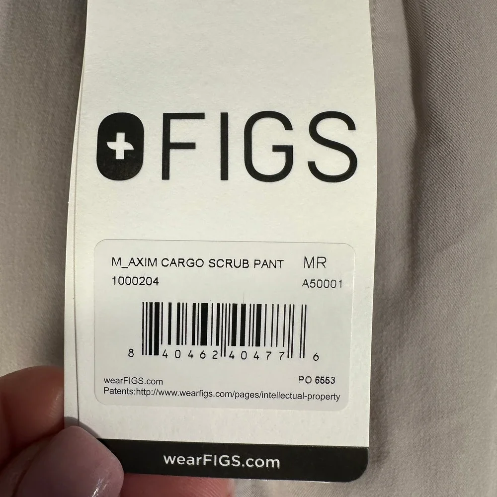 NEW FIGS Mens Axim Cargo Scrub Pants Medium Technical Collection 1000204R